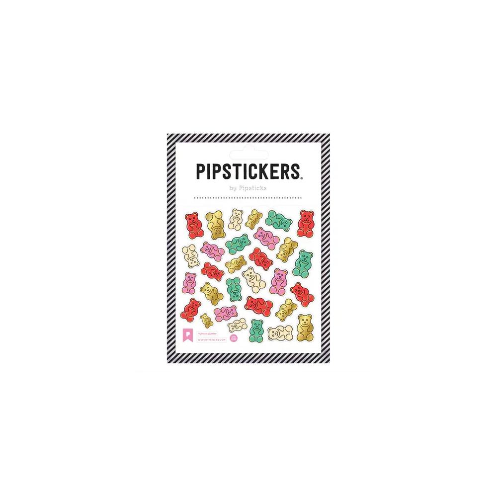 Pipsticks, Stickers, Art & School, 4"x4", Yummy Gummy, 768078